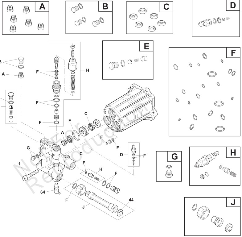 316275GS pump Rebuild repair parts 